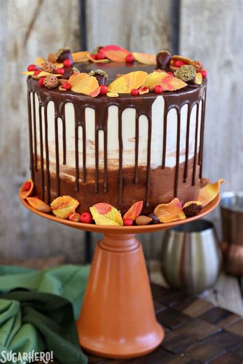 autumnal cake decorations|popular fall cakes.